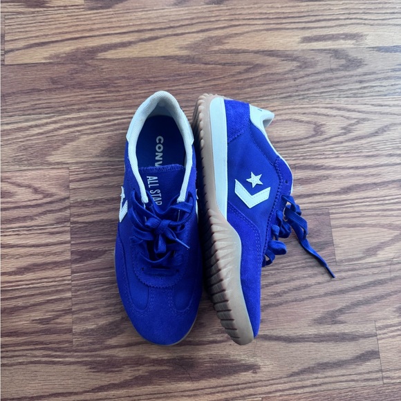 Converse Royal Blue Sneakers with White and Gum Sole - Picture 3 of 3